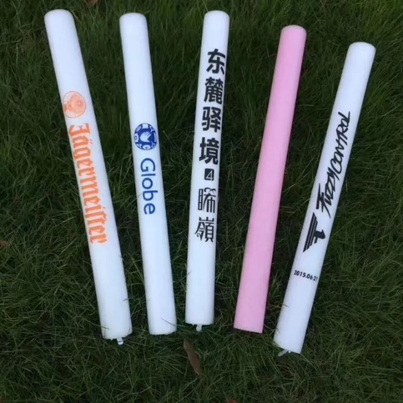 Promotional LED Glow Foam Stick, Light Up Foam Baton For Party Wedding and Concert