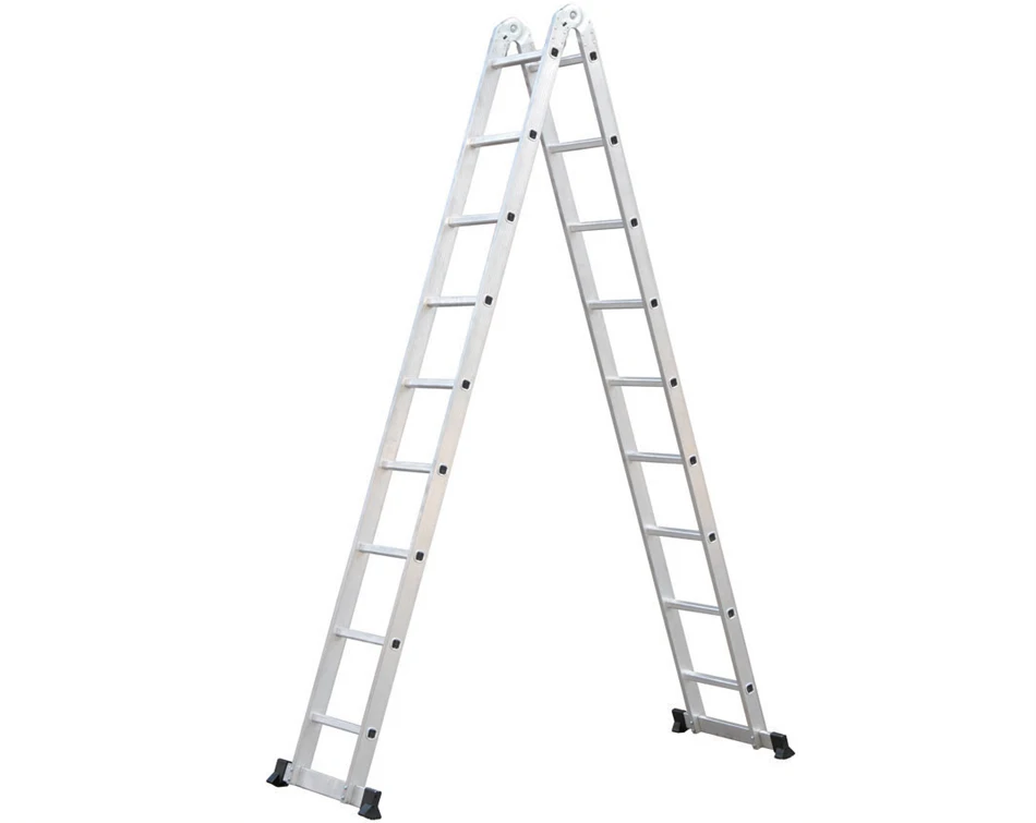 
Industrial Aluminum 2*9 Multifunction Extension Ladder 