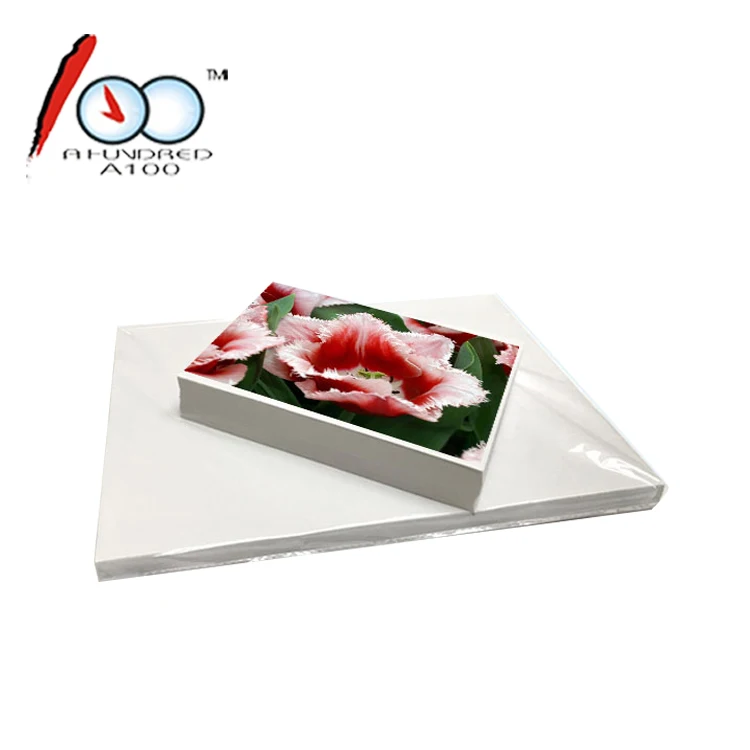 
A4 250 г Двусторонняя водонепроницаемый струйной печати глянцевая фотобумага 