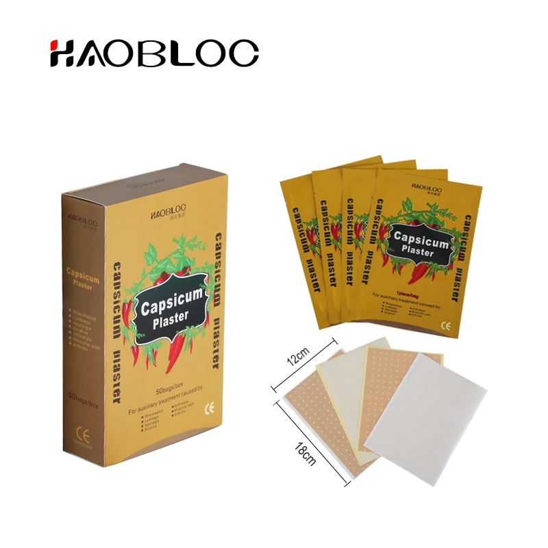 Korean Ginseng Patch Capsicum Plaster