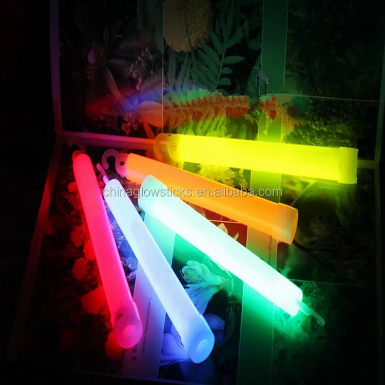 
6 inch outdoor camping chemical luminous stick, wild first aid survival equipment glow stick 