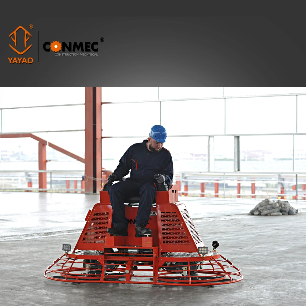 
Hot! Hydraulic-drive Ride On Power Trowel CRT1046 Series, Concrete Finish Trowel Machine, CE Certification, Helicopter 