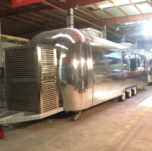 
WNP 9000Ss Airstream Food truck trailer 9m Mobile food vending truck 