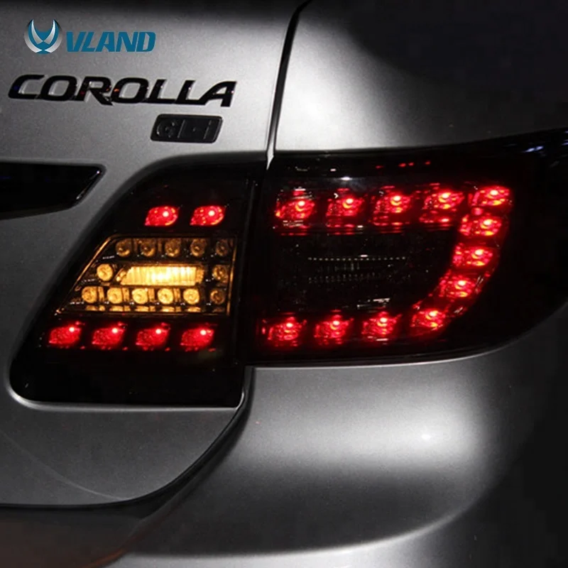 
VLAND Manufacturing and wholesale led tail lamp 2011-2013 tail light For Toyota corolla 