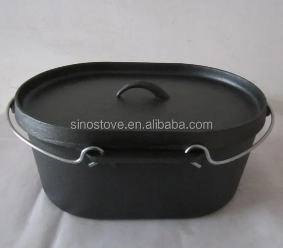 Japnese cast iron cookware dutch oven for camping