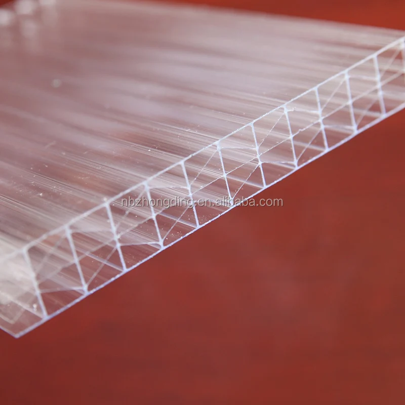 Clear plastic roofing polycarbonate sheet unbreakable glass roof