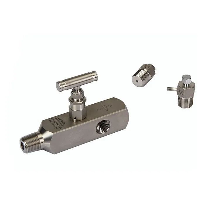Многопортовый клапан Swagelok из нержавеющей стали, манометр, корневой клапан
