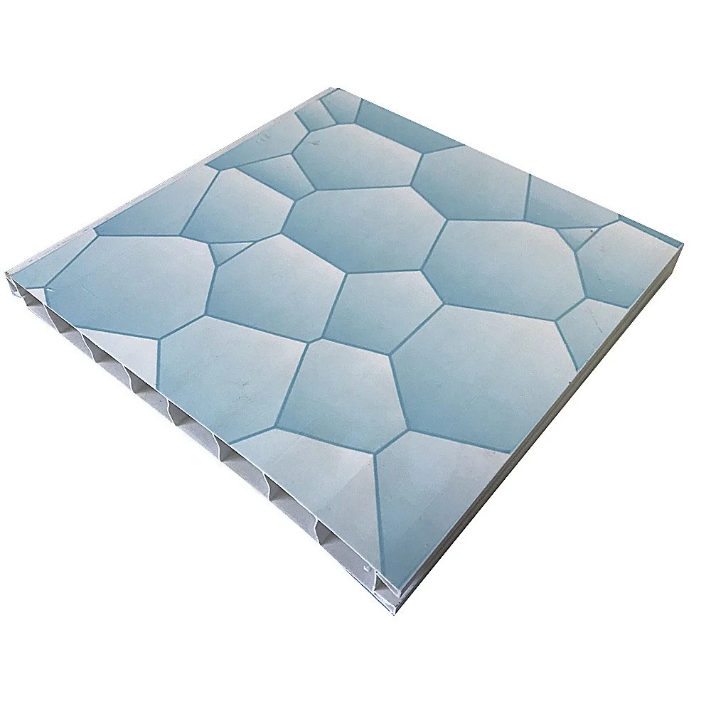 20MM Thick Rigid Hollow Panel Waterproof Pvc Workstation Office Wall Partition