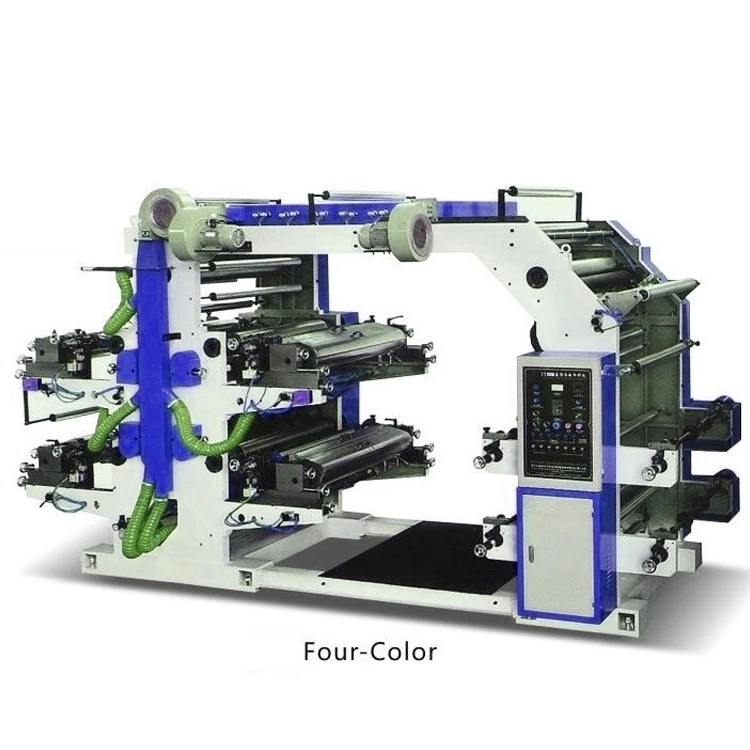 
China factory price 6 colour flexo printing machine for printing packing materials 