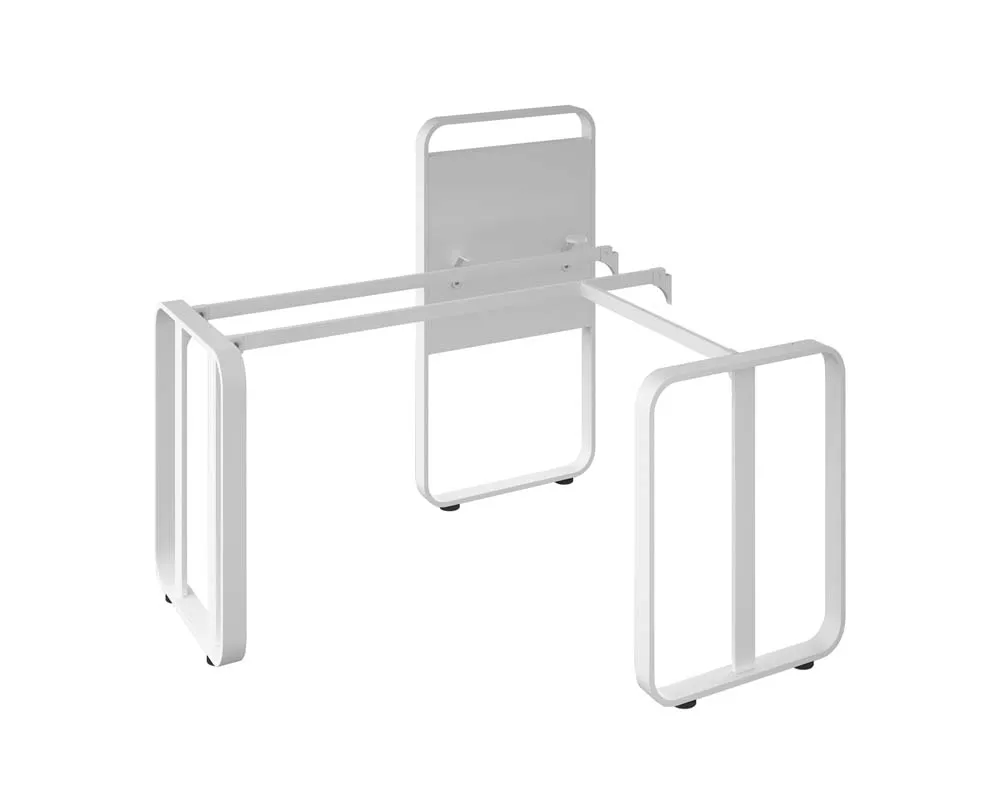 Steel Square Tube Workstation Office Desk Table Metal Furniture Legs