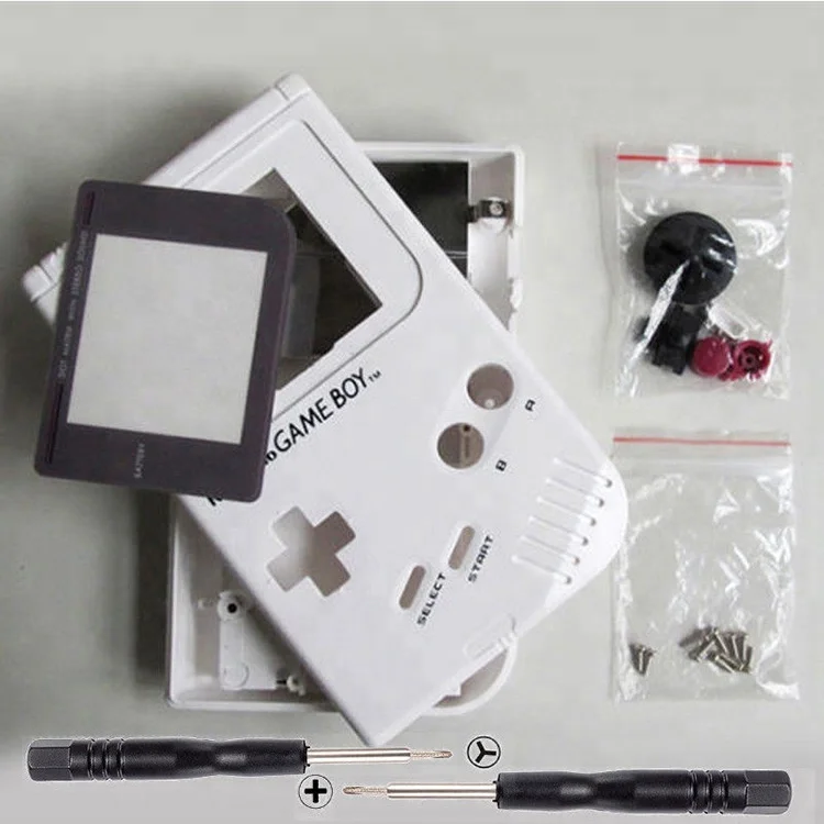 
For Nintendo Gameboy GB Consloe Classic Game Replacement Repair Housing Shell Case Cover Kit Screen Lens 