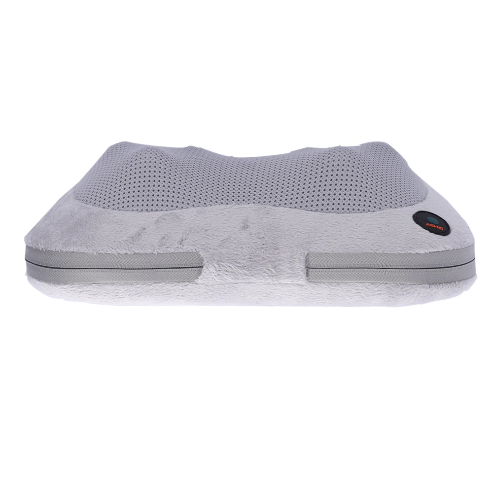 Flano cover available battery operated vibrating body massage pillow for back and neck