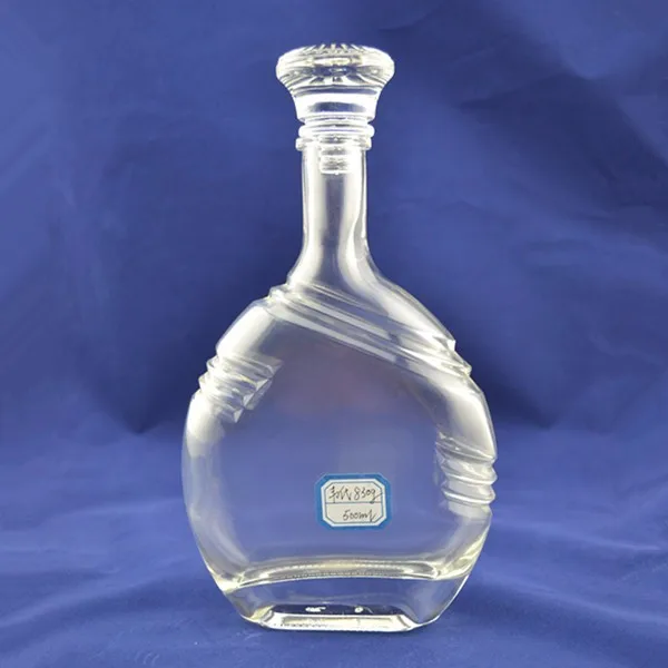 Custom fancy wholesale shot glass wine bottles, tequila bottle