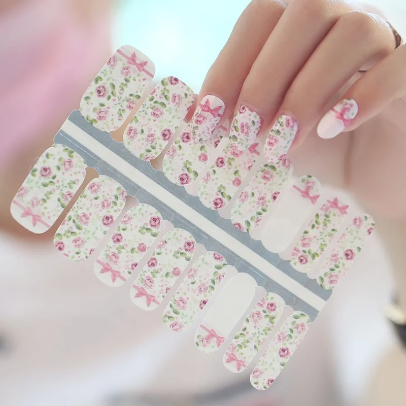 
Wholesale Sexy Lace Water Transfer Nail Art Stickers nail sticker printing paper 