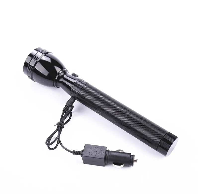 
Middle East Aluminum Rechargeable Police Security Rechargeable Torch Flashlight 
