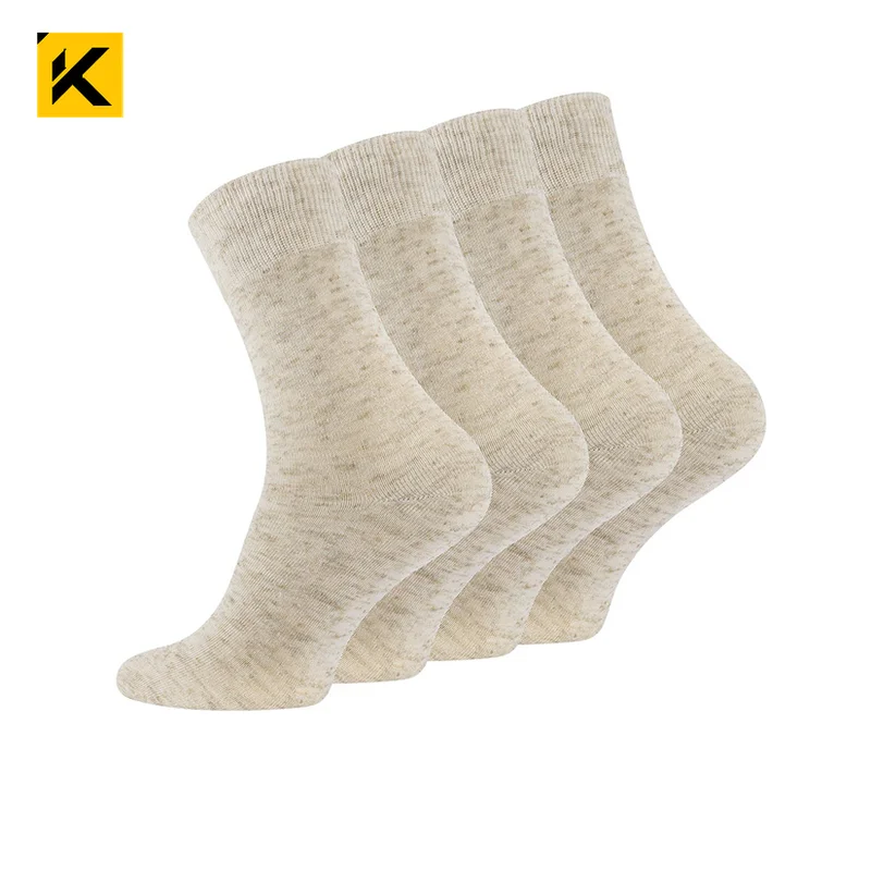 KT1-A1348 100% hemp socks organic hemp socks linen socks