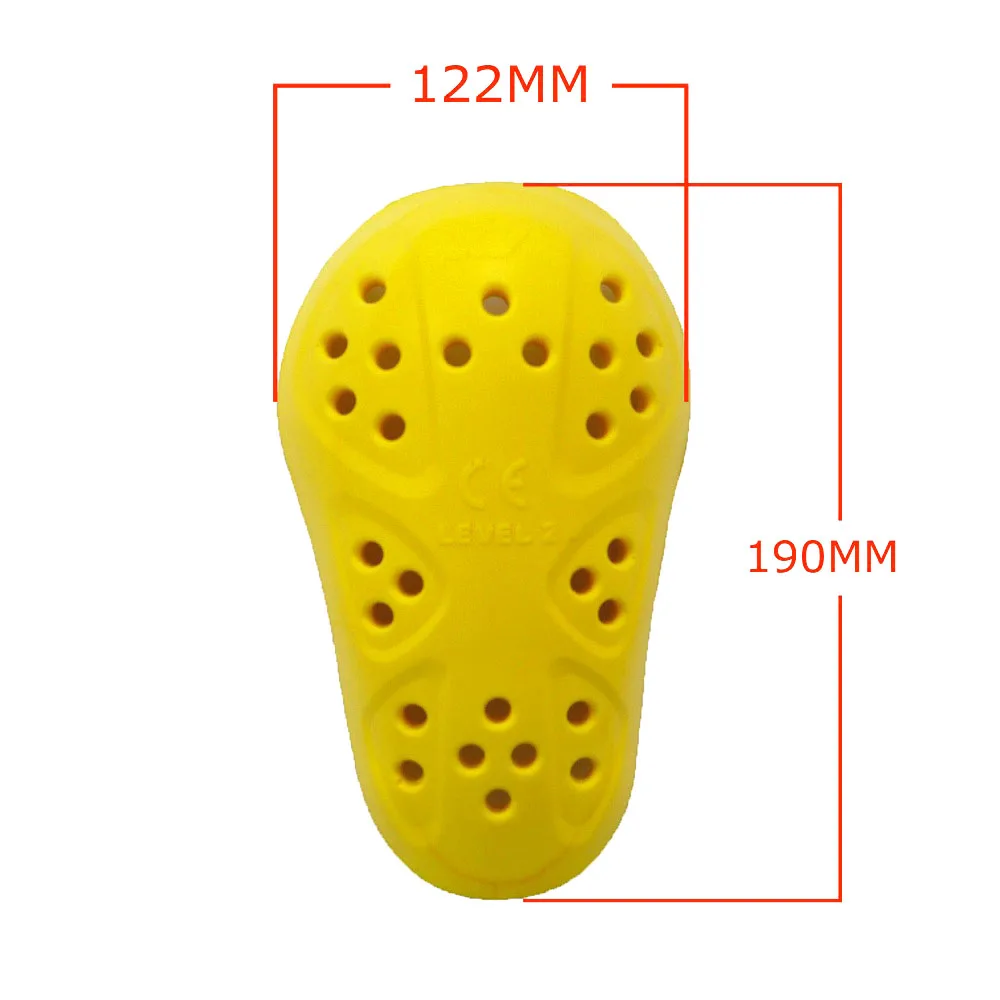 Insert elbow pad for motorcycle jacket