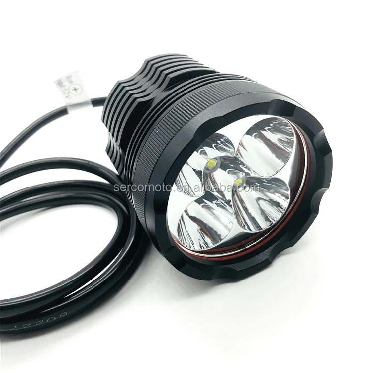 Motorcycle Black Projector Daymaker Hid Led Light Bulb Headlight for big bike