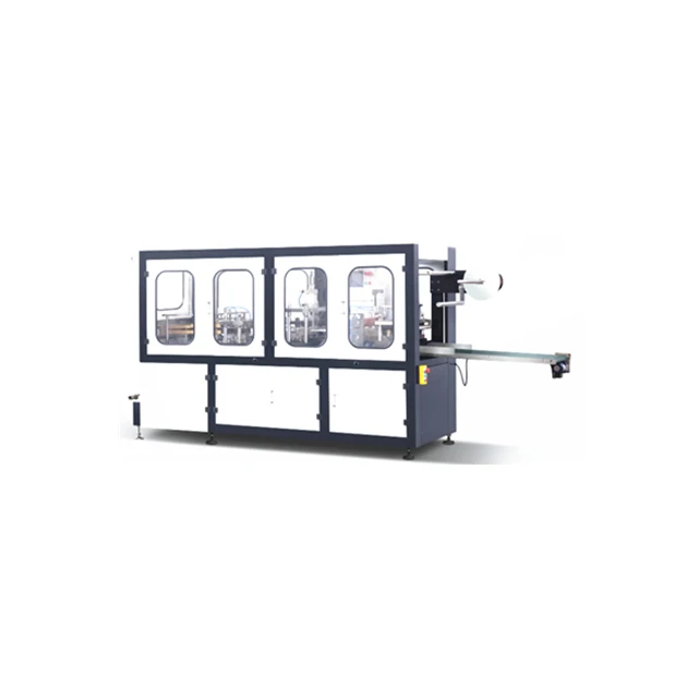 Automatic Paper Cup Plastic Lid Forming Machine 15-45 Times/m Production Capacity PS/PET/PVC 430*300mm 45mm