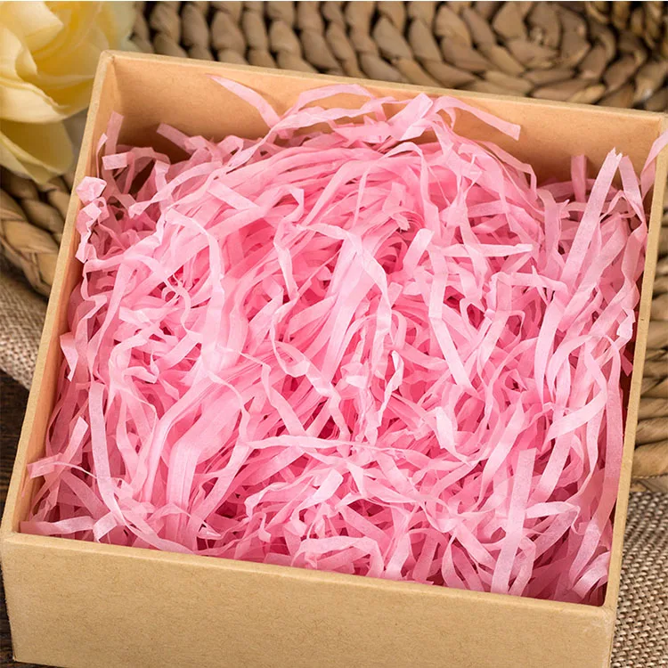 веревка 2 мм красный белый измельченная бумага