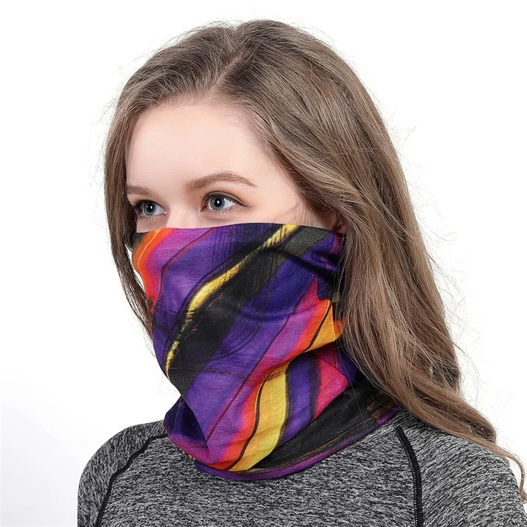 Fashion Design 25*50cm Military Neck Warmer Scarf Head Neck Wear Seamless Bandana