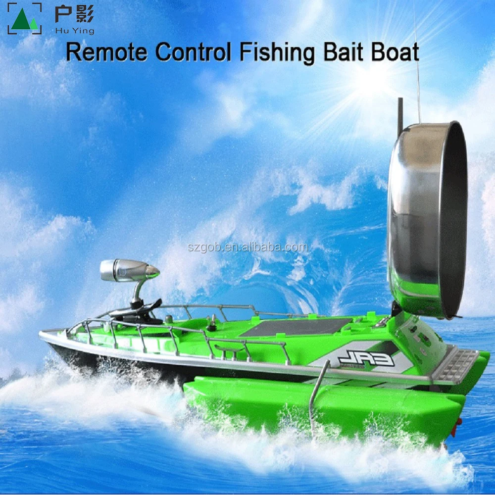 
Factory Supply Fish Finder 2kg Bait Loading 2pcs Tanks with Night LED 100M Remote Control Sea Fishing Bait Boat with Casting 