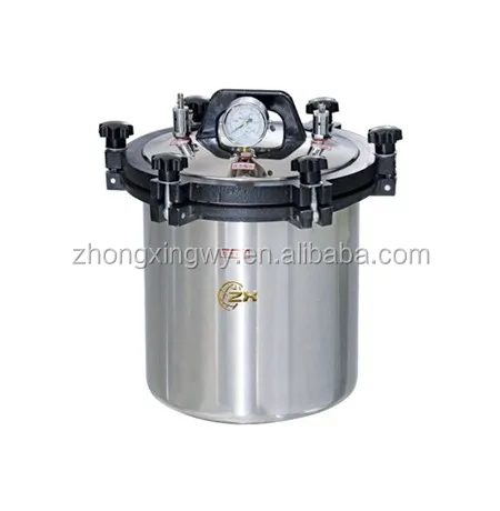 Volume 18L/24L/30L! Portable type laboratory autoclave CE standard