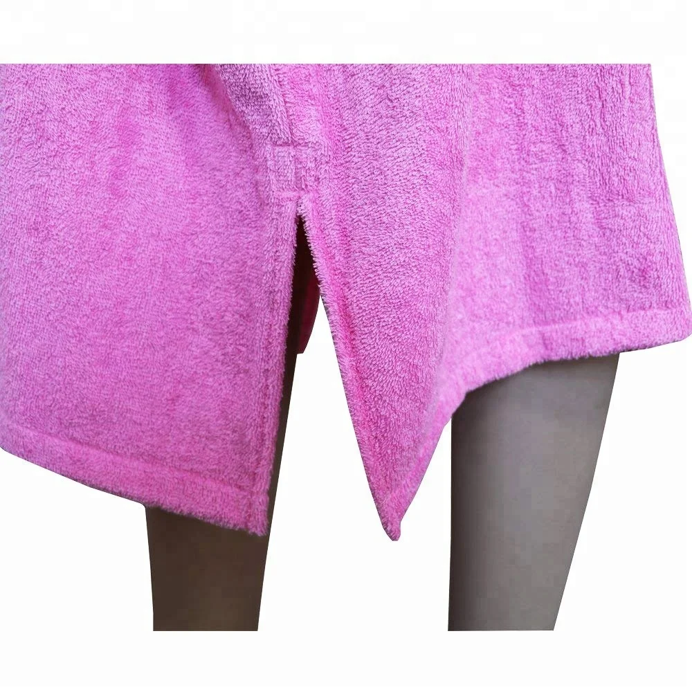 100% cotton terry custom adult hooded towel poncho beach wholesale