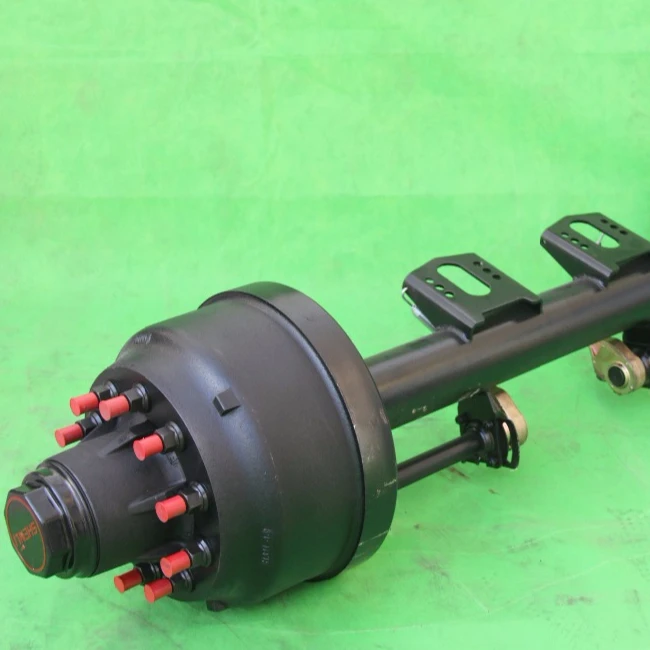 
Semi trailer American type 16t square rear axles 