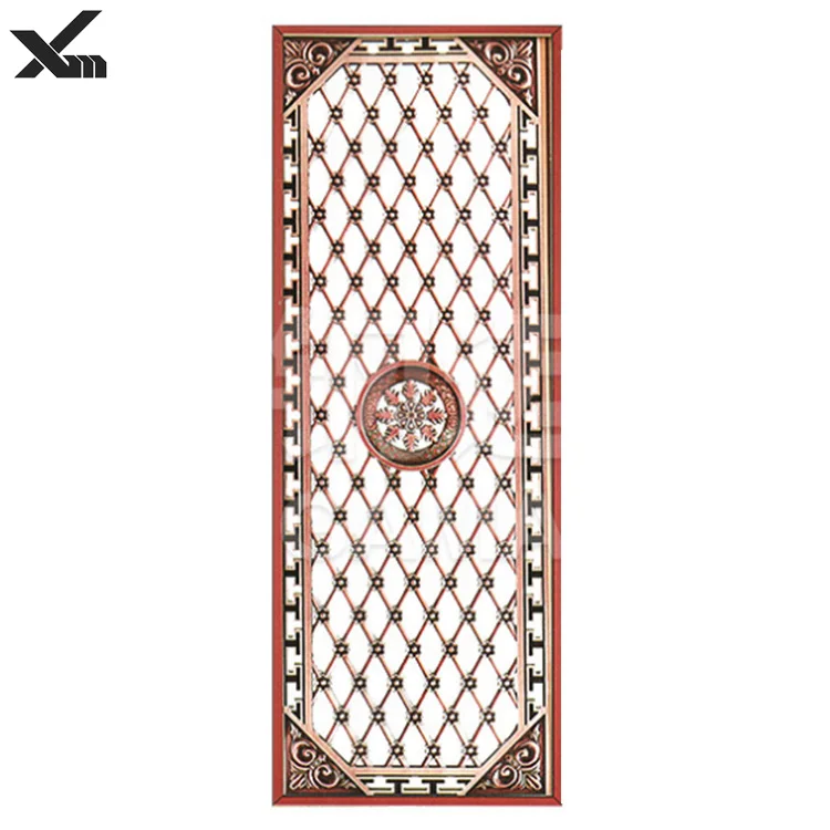 
Decorative metal restaurant booth partitions 