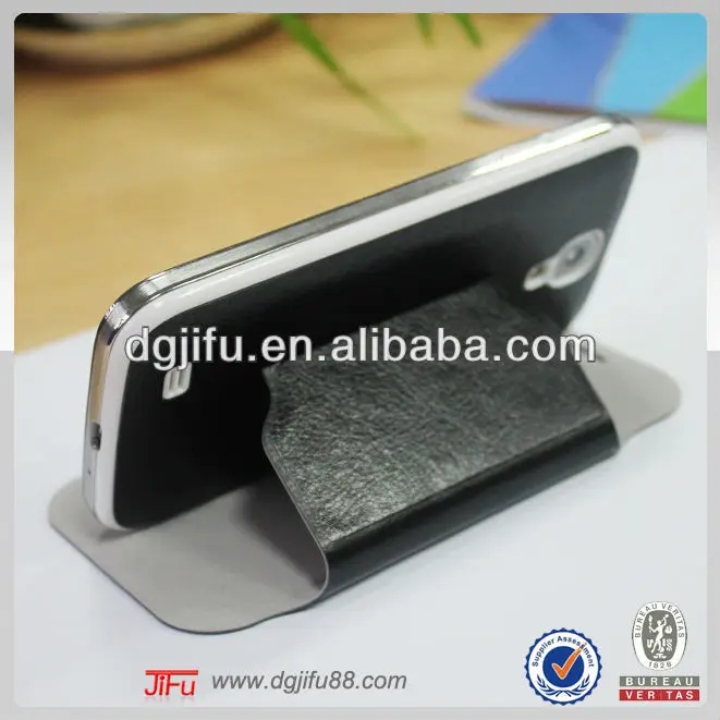 горячая продажа pu кожаный чехол для samsung галактики с 4, новый продукт телефон случай в китае