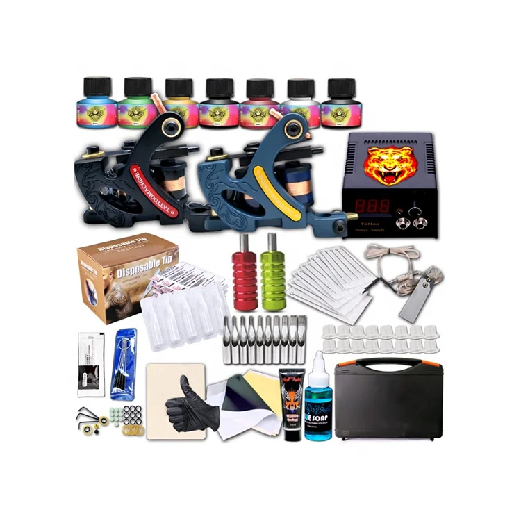 Factory Direct Wholesale Tattoo Set Tattoo Equipment Tattoo Machine Kits for Body Art