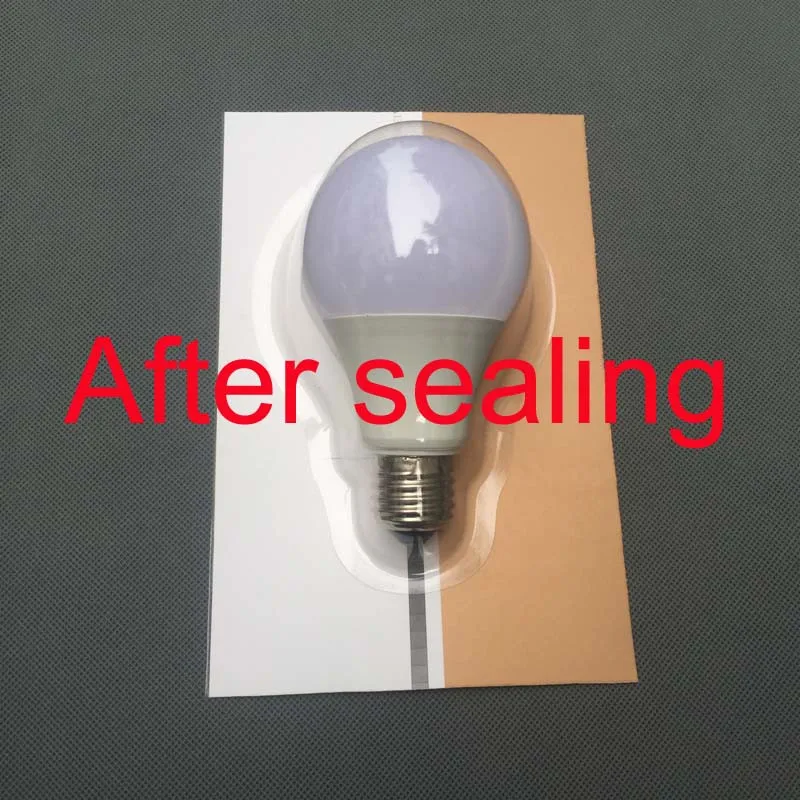 Blister and header card sealing machine