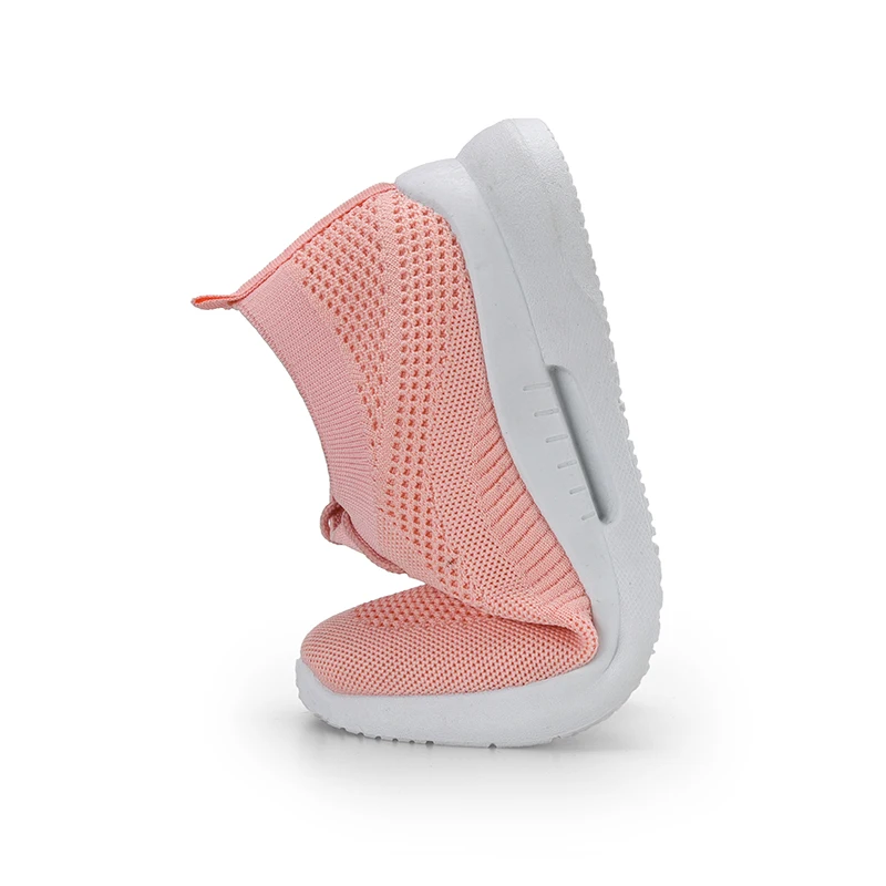 
High quality Breathable Pink girls sports shoes 