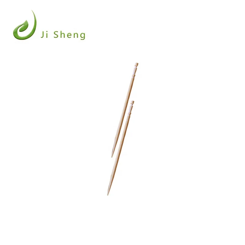 
Factory produced disposable wood decorative birthday toothpicks 