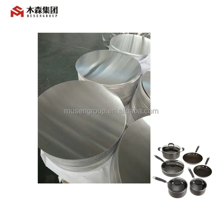 004/3104/3003/3105/5052Hot rolled aluminum circle/disc/induction base aluminium discs for cooker/pan