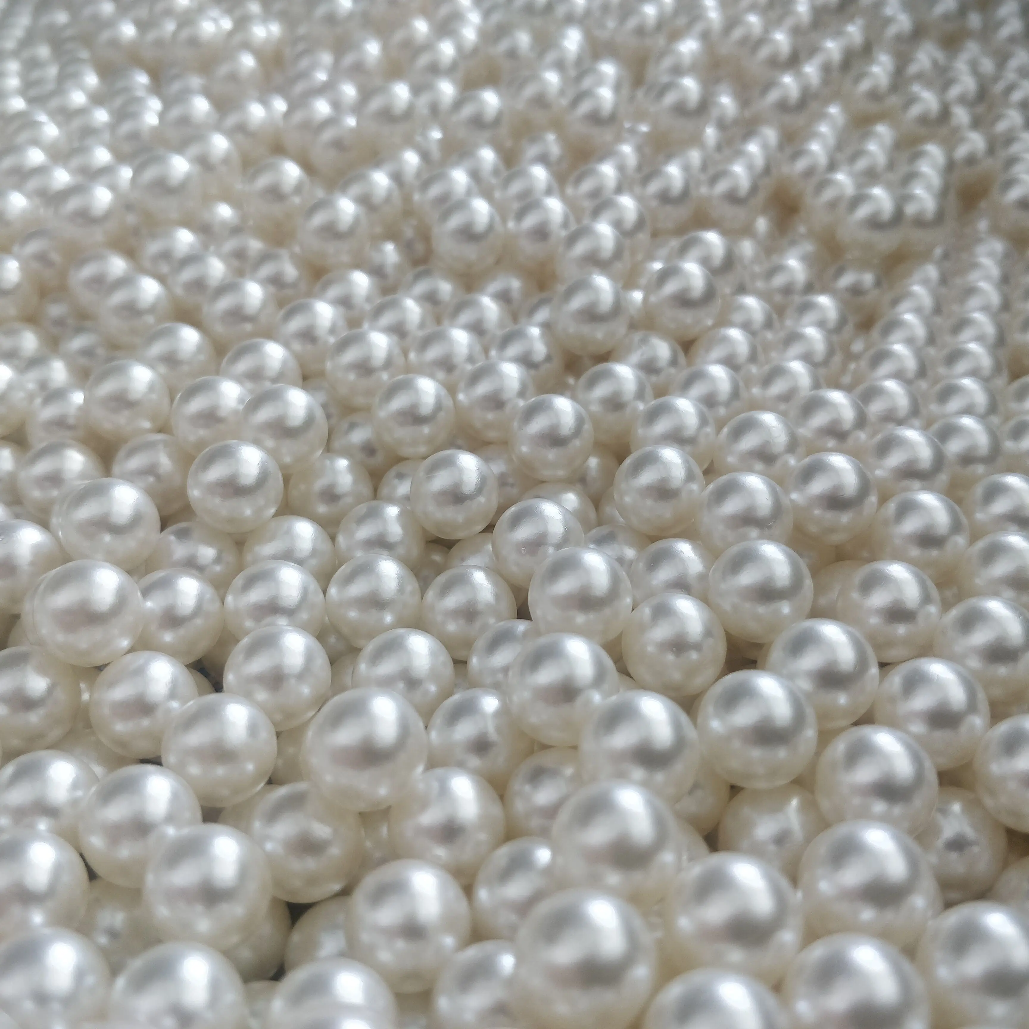 Factory wholesale good quality pp and abs loose  plastic pearls