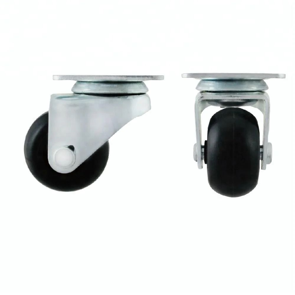 CCE Caster 38mm OEM PU Plate Wheel For Industrial