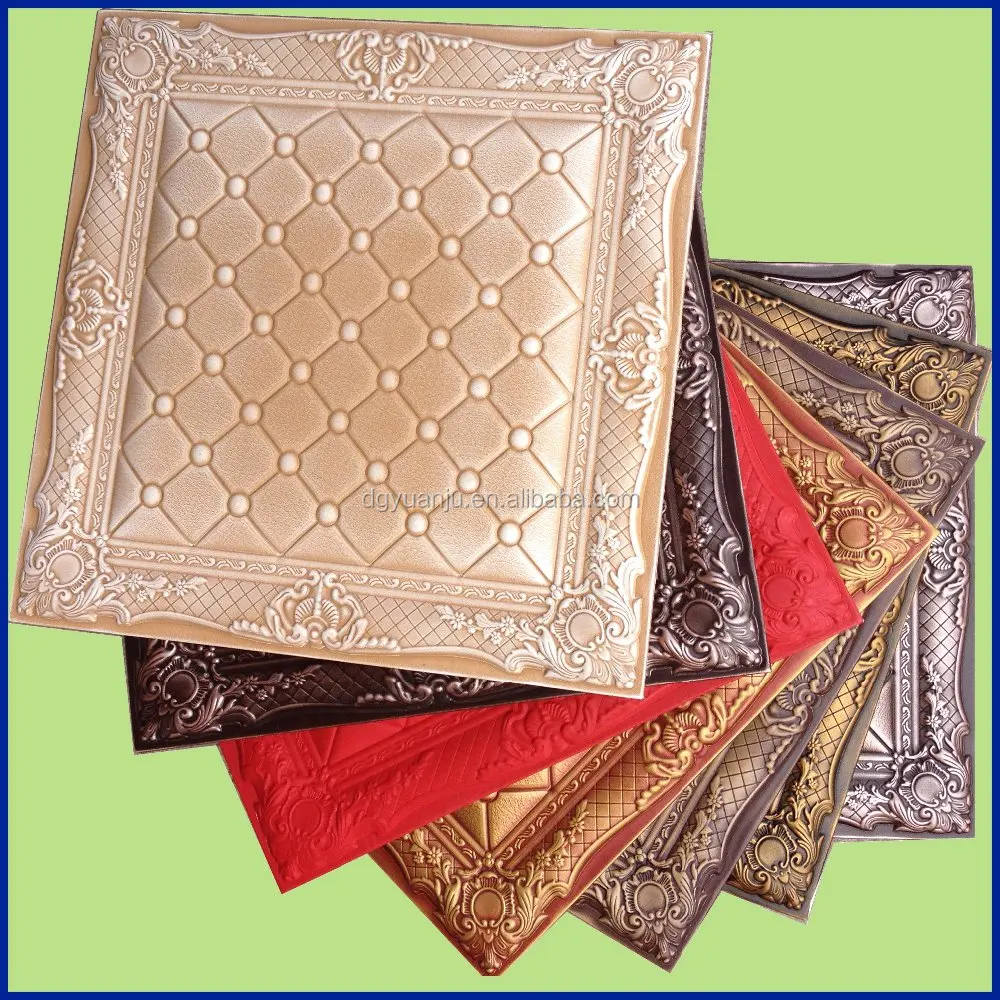 3D leather wall panel making machine