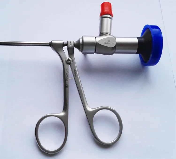 ENT endoscope medical surgical instrument bronchoscope set/kit with different types of forceps