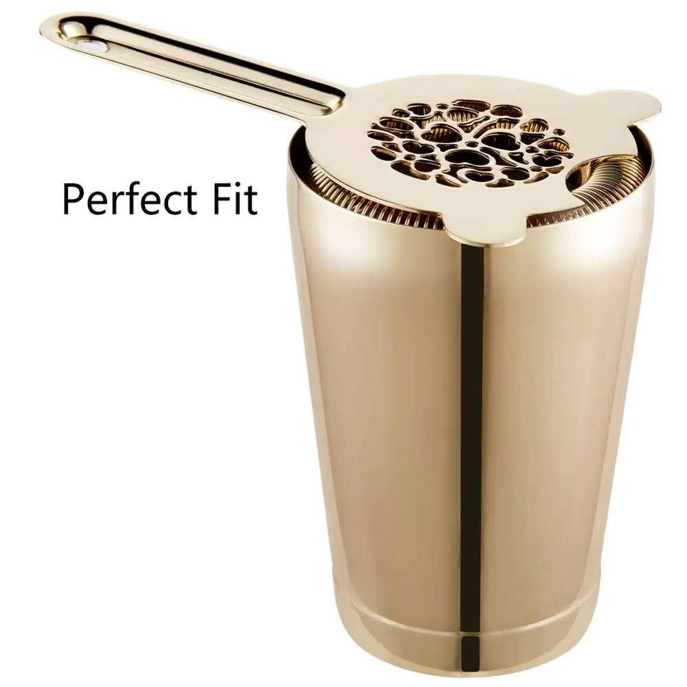 Top cocktail kits stainless steel barware set gold