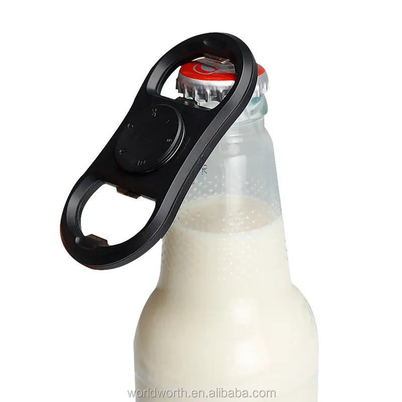 Metal Beer Bottle Opener Promotion Gifts Custom Printing Logo Spinner Bear Opener Finger Toy Fidget Spinner Bottle Opener