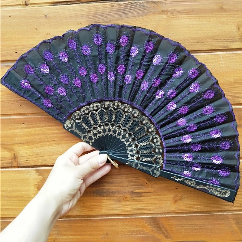 [Я ваши поклонники] Изготовленный На Заказ Ручной Веер для свадебной вечеринки портативный пластиковый складной веер станок