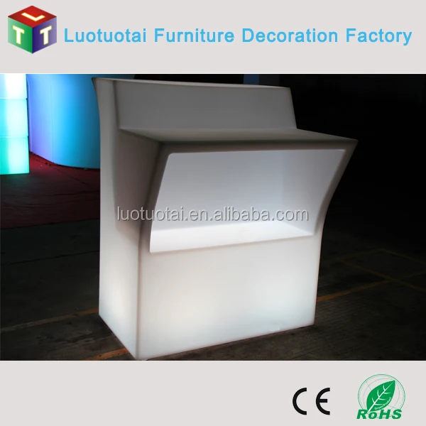 
led lighting bar counter /waterproof LED bar/plastic bar counter 