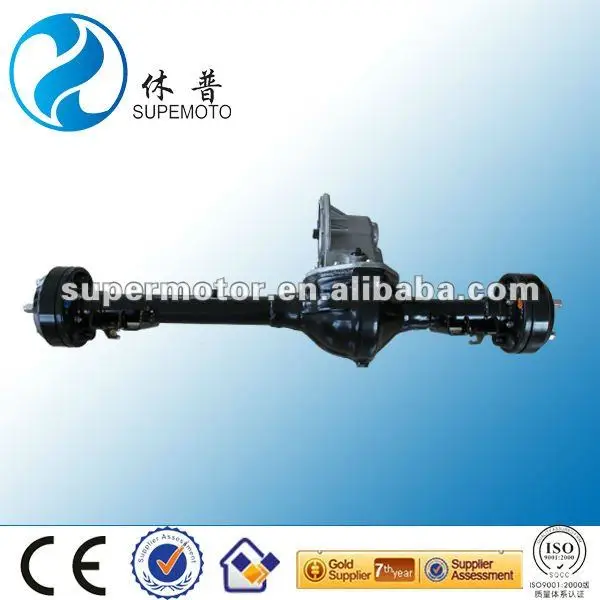transaxle with dc motor for golf cart