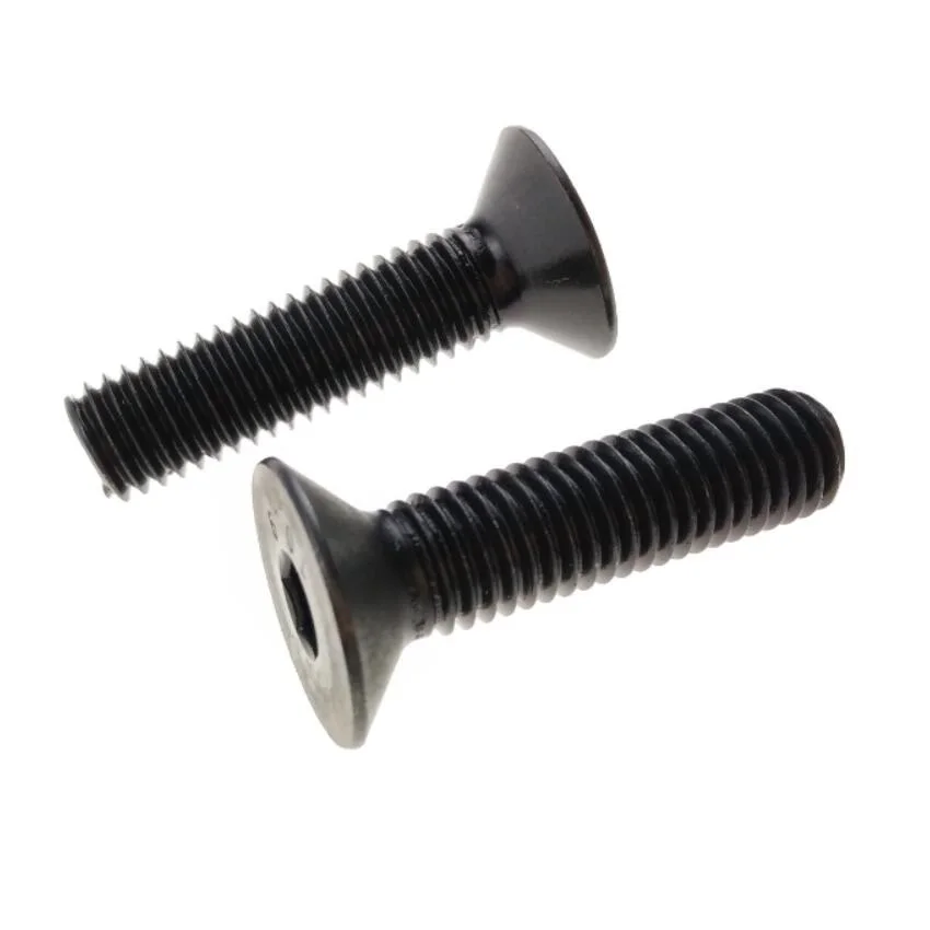 
Black Socket Head Screws Flat Grade 10.9 Fastener M10 DIN 7997 