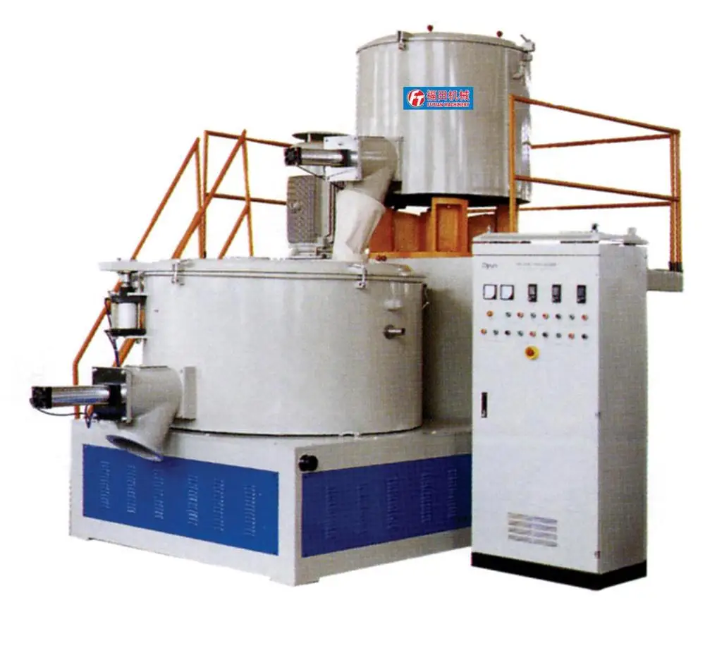 Stainless steel durable mixer and mixer system for PP PE ABS