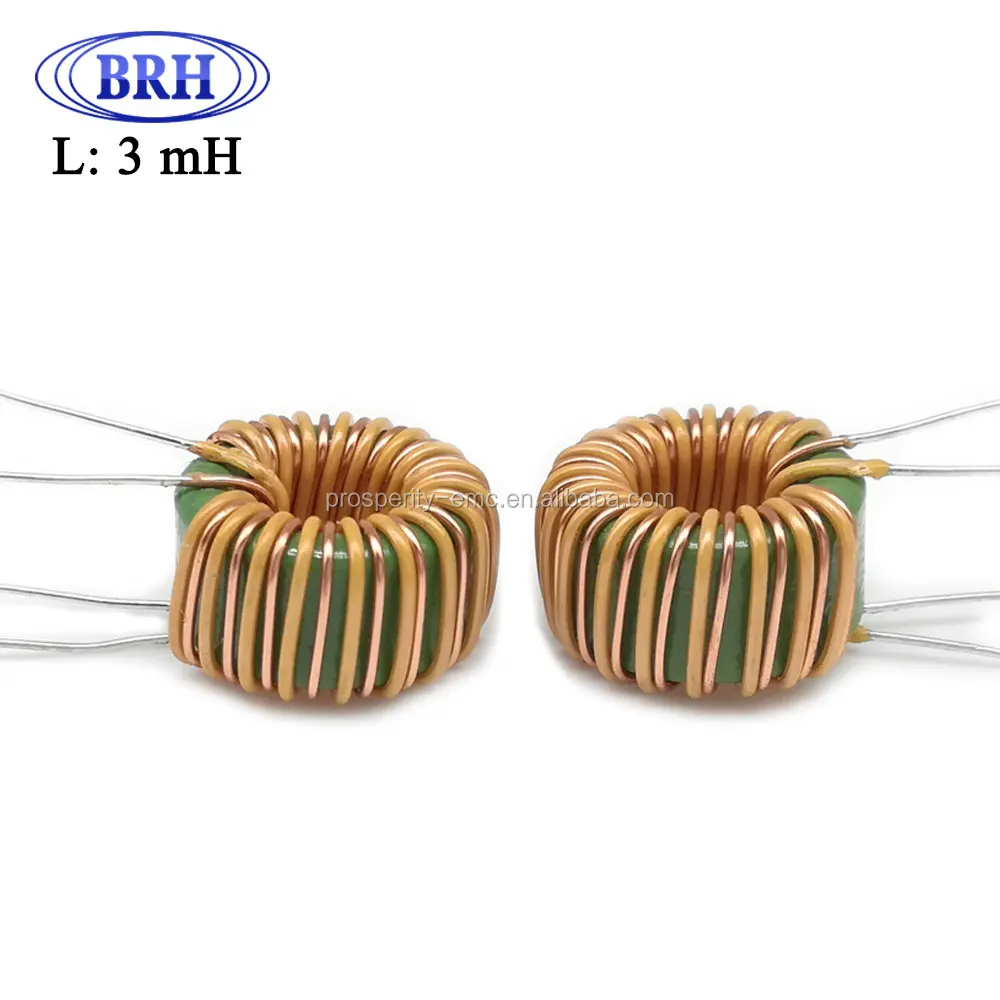 Common mode choke ferrite toroid core inductor 3mh