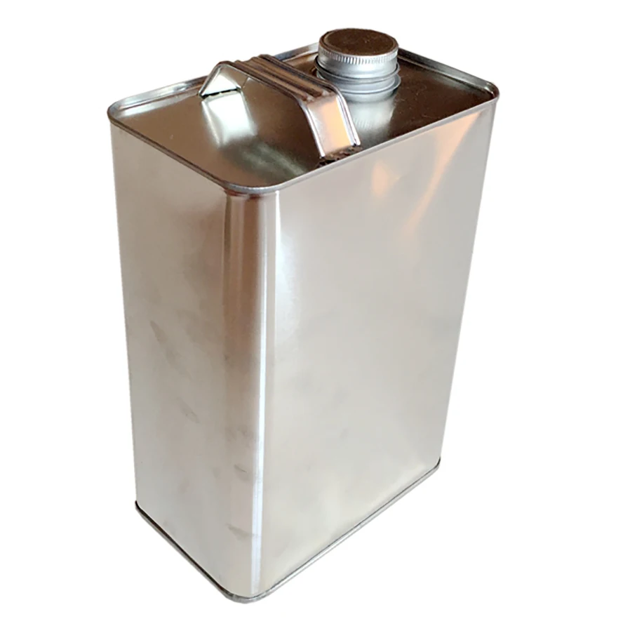 4L square engine oil can motor oil tin can with metal lids tinplate printed can manufacturer
