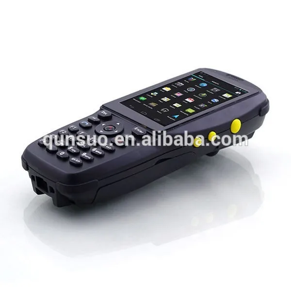 Pda3501programmable android nfc 3g gps barcode scanner